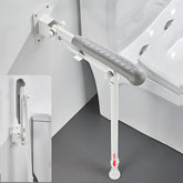 Premium 17-Inch Folding Grab Bar - Wall Mounted Safety Bar for Elderly - Living Caring