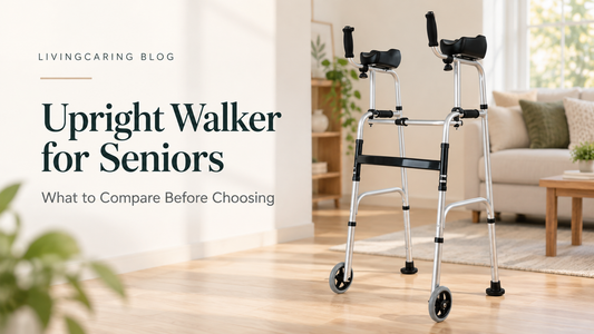 Walker vs Rollator for Seniors: What to Compare Before Choosing