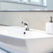 Touchless Sink Faucet – Motion Sensor, Hands-Free, Chrome