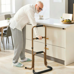 Adjustale Height Aluminium Stand Up Portable Lift Assist from Floor with Anti-Slip Protector