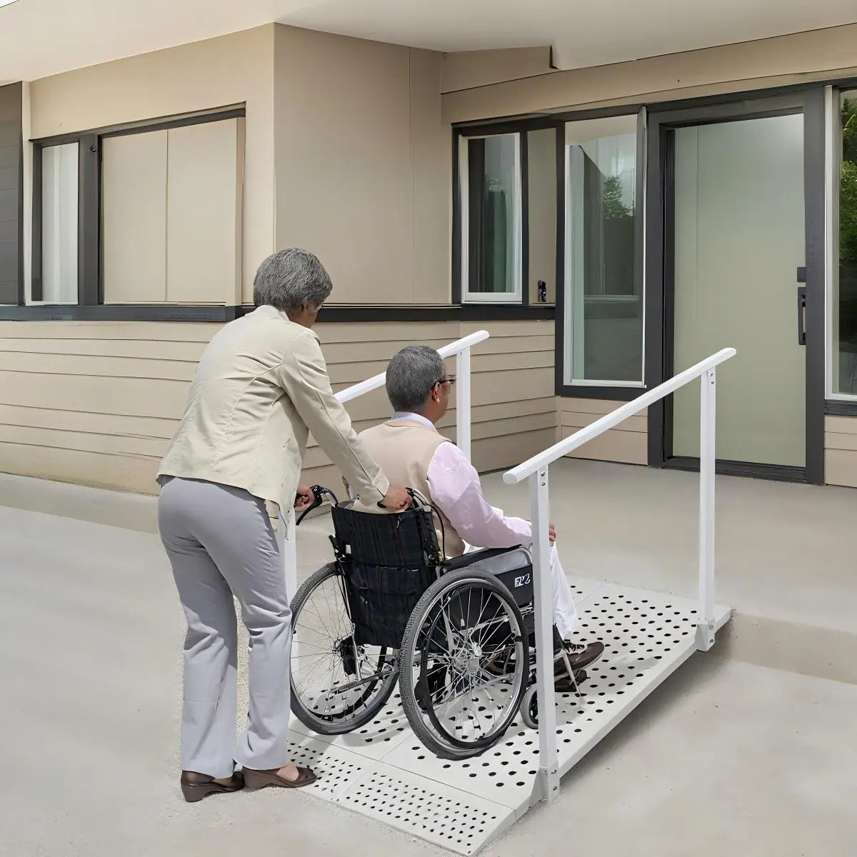 SafeLift Aluminum Foldable Wheelchair Ramp