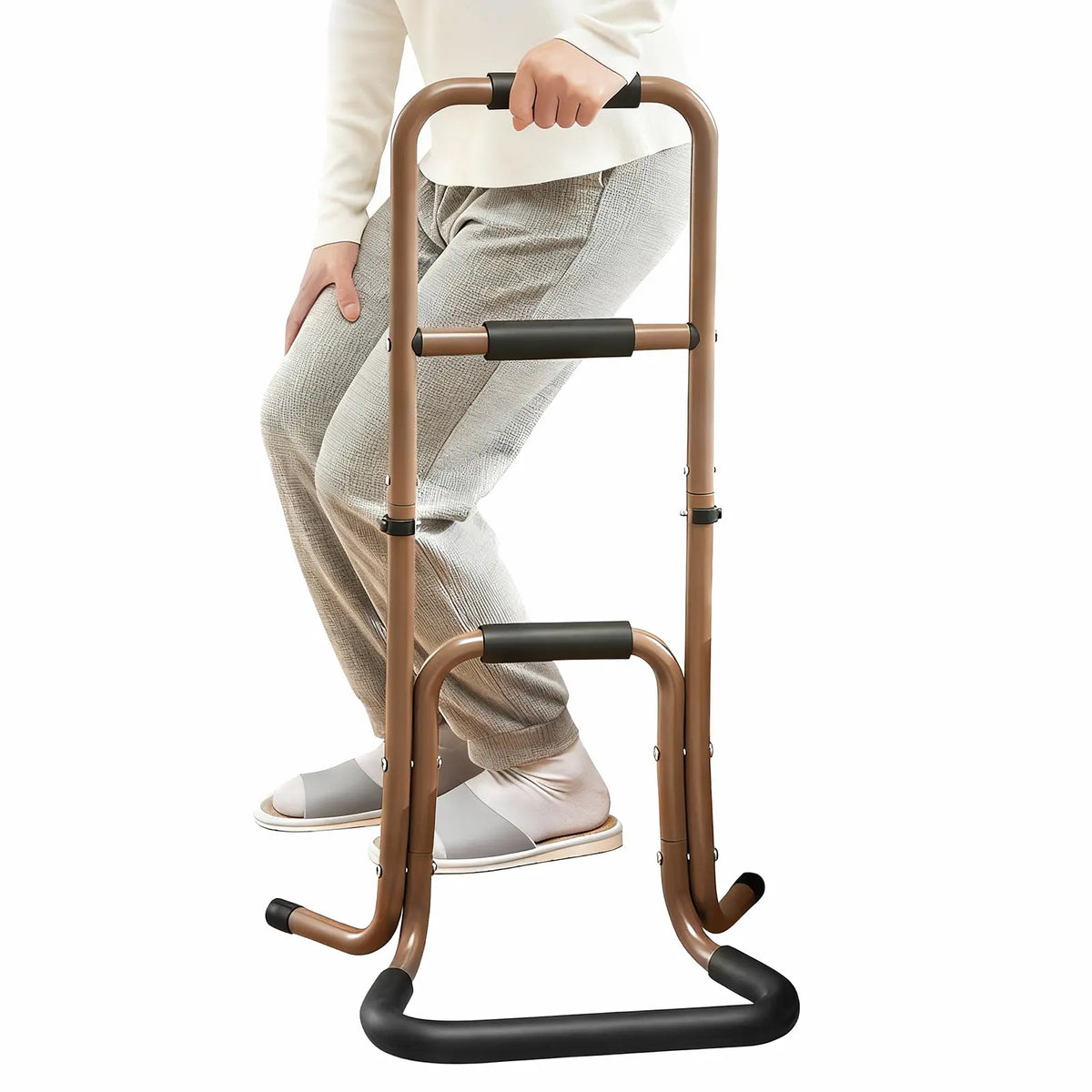 Adjustale Height Aluminium Stand Up Portable Lift Assist from Floor with Anti-Slip Protector