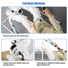 Adjustable Electric Bed Leg Exercises Equipment for Elderly