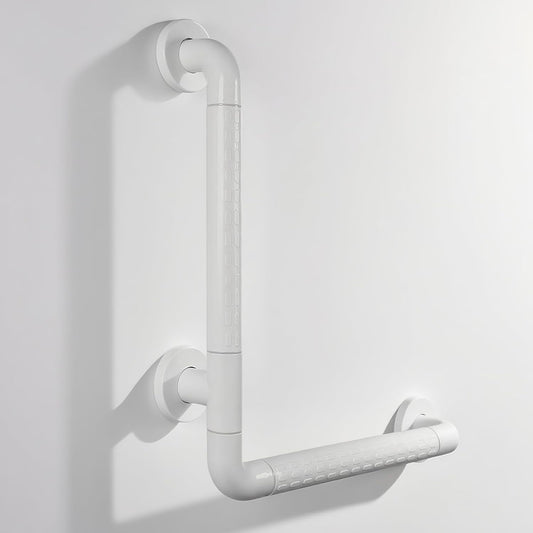 16x16 Inch L-Shaped Heavy Duty Non-Slip Wall Mount Handicap Grab Bar 1500