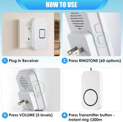 Portable Long-Range Senior Call Button