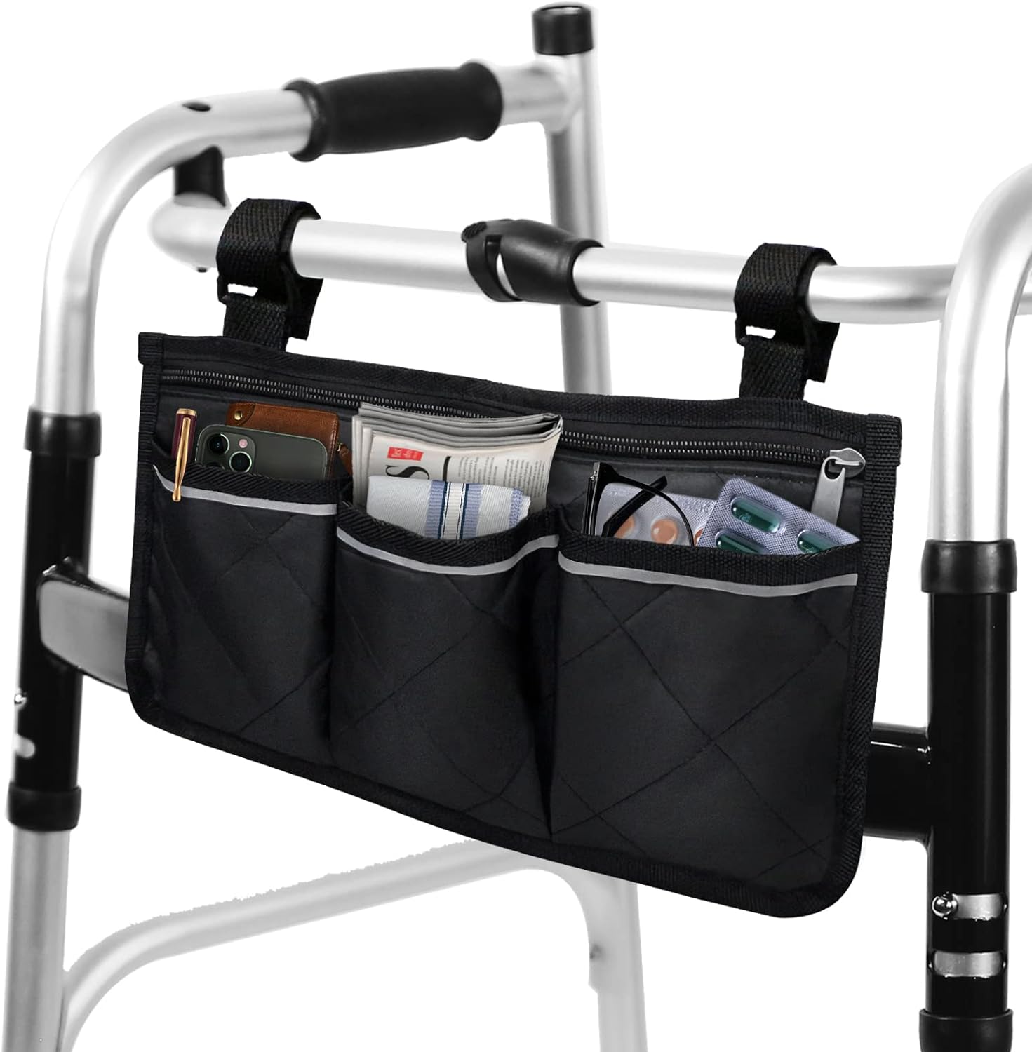 Foldable Stand Up Walker & Walker Bags