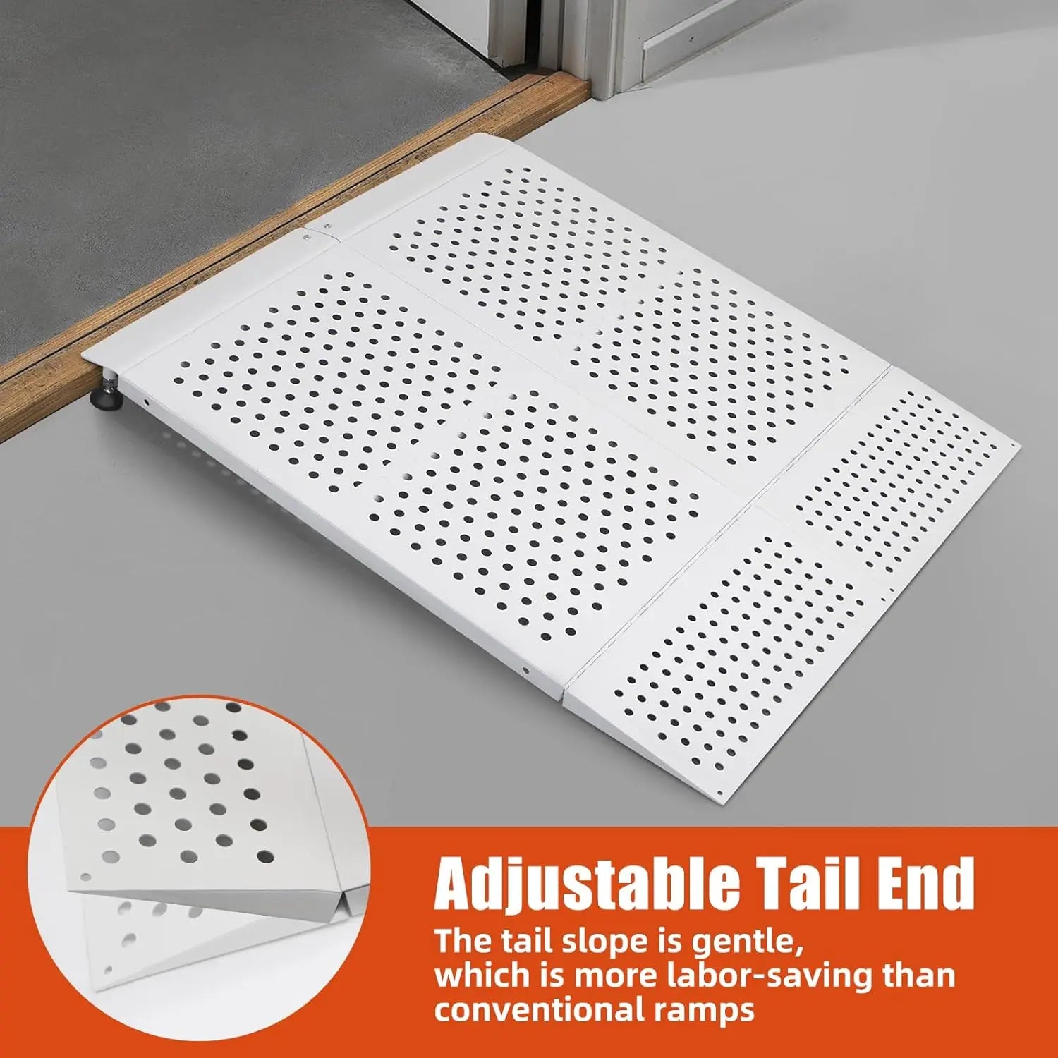 Carbon Steel Door Threshold Ramp for Wheelchair & Doorways