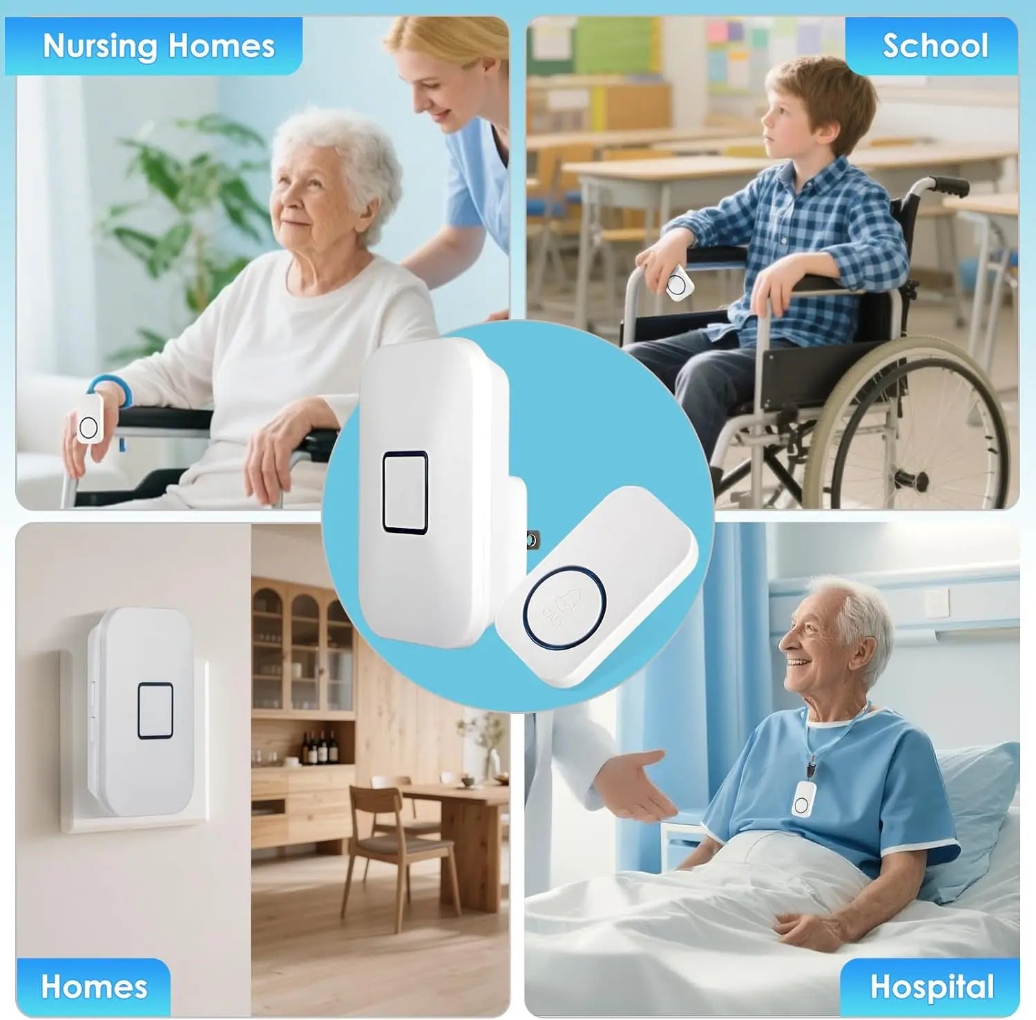 Portable Long-Range Senior Call Button