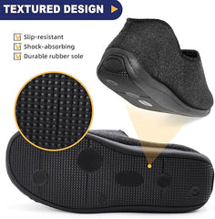Men's Extra-Wide Adjustable Comfort Shoes