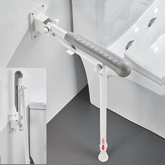 Premium 17-Inch Folding Grab Bar - Wall Mounted Safety Bar for Elderly - Living Caring