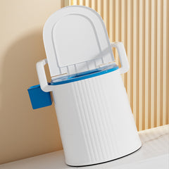 Anti-Slip Sealed Bedside Commode with Large Opening Seat