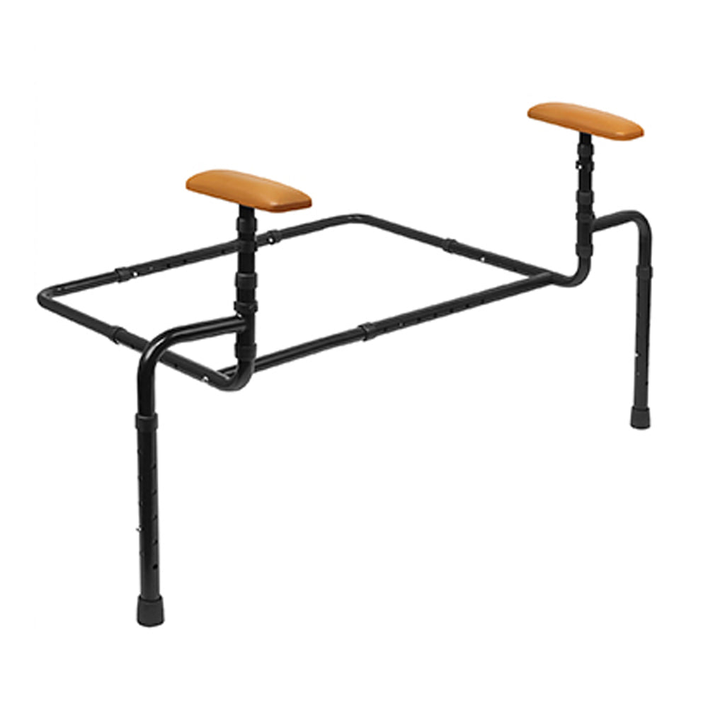 Adjustable Sofa Standing Assist Rails, Thickened Metal Frame Couch Stand Assist, Reinforced Stability & Durability