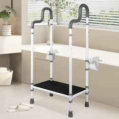 Adjustable Bathtub Safety Step with Handles