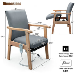 Luxury Leather Power Heavy Duty Lift Chair for Seniors
