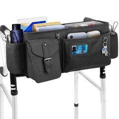 Thickened Walker Pouch with Cup Holder