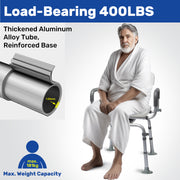 Swivel Shower Chair with Back And Arms